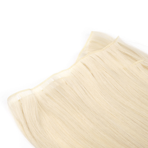 Extensions de cheveux K.SWIGS Genius Weft 100% cheveux humains, alignées, fines, légères, sûres, réutilisables, lisses, durables, longueur, couleur et texture personnalisées - Product Image 4