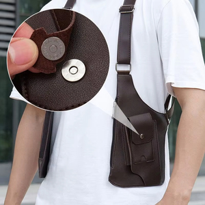 Wholesale Novax One-Layer Double Shoulder Strap Multi Pocket Outdoor Anti Theft Fishing Backpack Waterproof PU Purpose Men - Product Image 5