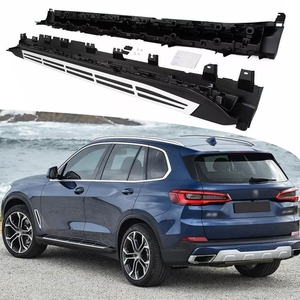 JOESHIER 2 Pieces Aluminum Alloy Luxury Running Boards for BMW X5 G05 2019-2025 Vehicle <b>Door</b> Side <b>Step</b> Accessories - Product Image 5