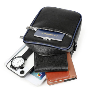 Bolsos de Cuero PU Personalizados al por Mayor, Bolso Cruzado Personalizado para Hombre, Bolso de Hombro, Bolso Mensajero Personalizado - Product Image 2