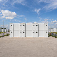 Grande maison conteneur préfabriquée pour dortoirs de travailleurs, logement temporaire avec chambre à coucher