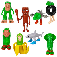Nouvelle arrivée italien Brainrot personnage en peluche Tung Tung Tung Sahur requin en peluche 2025