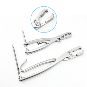 คีมยึดกระดูก1ชิ้นคีมหนีบขนาดใหญ่คีมหนีบกระดูกสแตนเลสอุปกรณ์เกี่ยวกับศัลยกรรมกระดูก - Product Image 4