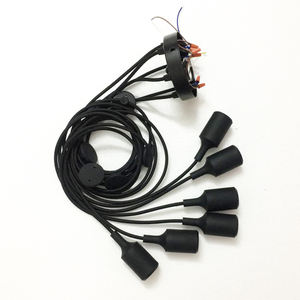 Suspendus Pendentif <span class=keywords><strong>Araignée</strong></span> <span class=keywords><strong>Lustre</strong></span> Pépinière Plafond Nordique Bricolage Couleur E27 Moderne Pendentif Plafonniers Menée Par Silicone - Product Image 4