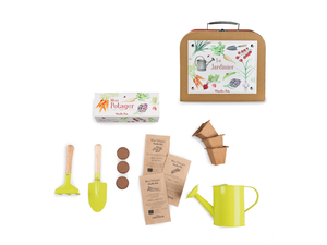 Nouvel arrivage Ensemble d'outils USDA Organic 100% Kit de jardin minimaliste Kit en bois enduit <span class=keywords><strong>pour</strong></span> le bureau des enfants <span class=keywords><strong>Cadeau</strong></span> de nouveauté <span class=keywords><strong>pour</strong></span> la culture à domicile - Product Image 3