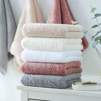High Quality Solid Color All Cotton Towels Wholesale Long Staple Thickened and Enlarged Absorbent Bath Washcloths