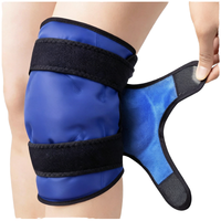 CHANGBEI Bande de compression réglable pour cheville, avec pack de gel chaud/froid réutilisable, pour soulager les entorses sportives et les douleurs à la cheville