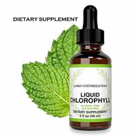 Clorofila Líquida de Marca Privada 59ml, Suplemento Detox para la Piel, Venta al por Mayor, Orgánica, a Granel