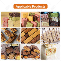 Ligne de production de barres protéinées aux fruits MY, extrudeuse et découpeuse de barres de céréales enrobées de chocolat