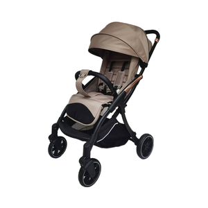 Cochecito plegable de dos asientos de un toque, ruedas amortiguadoras de aleación de aluminio para niños de 0 a 36 <span class=keywords><strong>meses</strong></span>, diseño de coche tipo empuje - Product Image 3