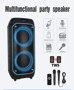 Altavoz Bluetooth Portátil Tribit con Luces LED, Resistente al Agua, Doble Woofer de 8 Pulgadas, con Micrófono, Ideal para DJ, FM, Audio, en PROMOCIÓN - Product Image 3