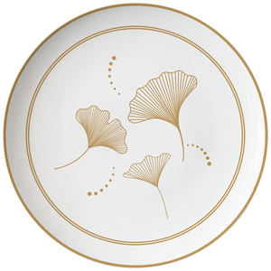 Juego de Platos y Tazones con Elementos de Hoja de Ginkgo, de Porcelana Fina, con Plato para Ensalada, Plato Ovalado y Plato para Postre - Product Image 6