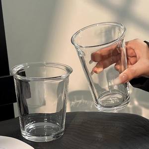 Ins Wind Flip Coffee &amp; Tea <strong>Cup</strong> Durable Glass Drinkware for Milk <strong>Latte</strong> &amp; Breakfast Drinks - Product Image 4