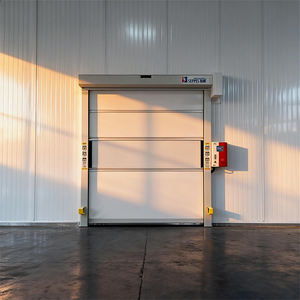 Airtight PVC Brush Door for Internal Partition, Minimizing Energy Loss Between Production and Assembly Areas - Product Image 4
