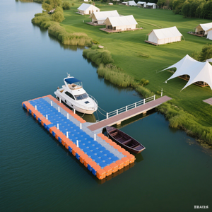 <strong>Plastic</strong> <strong>Floating</strong> <strong>Dock</strong> Safety <strong>Floating</strong> Cube <strong>Dock</strong> For Any Types Marina Boat Jet Ski - Product Image 6