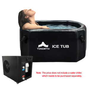 Bañera de Hielo Inflable y Plegable para Terapia de Frío, Portátil, con 2 Años de Garantía, para Corredores - Product Image 3