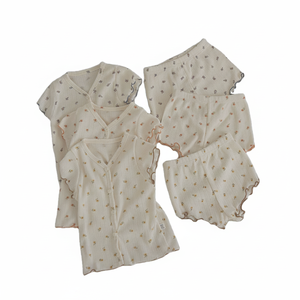 Peekaboo – sous-vêtements respirants en maille douce pour bébés filles, ensemble de sous-vêtements pour nourrissons, vêtements d'intérieur d'été pour nouveau-nés et tout-petits, 60% coton, 40% [autres matières] - Product Image 2