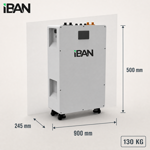 Sistema de Batería de Litio Lifepo4 IBAN Personalizado de 51.2v 314ah, Paquete de Baterías de 16.07kwh de Bajo Voltaje para Almacenamiento de Energía, Protección IP65 - Product Image 5