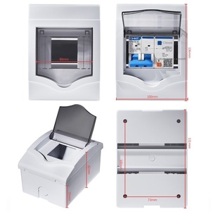 2-4 Circuit Distribution Box Pz30 air <b>Switch</b> Box Household Open Strong Electric <b>Lighting</b> Indoor Empty Box - Product Image 5