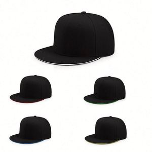หมวกเบสบอลแบบ Snapback ปีกแบน ดีไซน์ใหม่ ขายส่ง หมวกเปล่า รับทำโลโก้ตามสั่ง แบบ Sandwich Snapback - Product Image 2