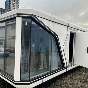 <span class=keywords><strong>Capsula</strong></span> Abitativa di Lusso da Giardino Prefabbricata e Modulare in Acciaio, Ville Prefabbricate per <span class=keywords><strong>Hotel</strong></span>, Case Mobili, Campeggio e Capsule Spaziali - Product Image 3