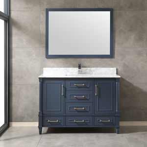 Mueble de Baño de Alta Gama de 48 Pulgadas con Lavabo de Cerámica y Características Resistentes al Agua - Product Image 1