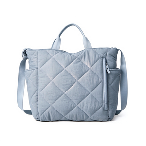 Bolso de Hombro Acolchado Grande y Ligero Personalizado al por Mayor, Bolso Tote Tipo Puffer, Bolso Bandolera Acolchado Estilo Hobo - Product Image 6