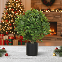 Plante artificielle réaliste en pot : Cyprès, Buis, Pin – Bonsaï de haute qualité pour décoration intérieure et extérieure