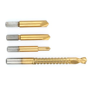 HSS 4 piezas de plástico de la Caja 3-8mm con recubrimiento de titanio fracturado tornillo de cabeza removedor <span class=keywords><strong>VI</strong></span> Taladro - Product Image 4