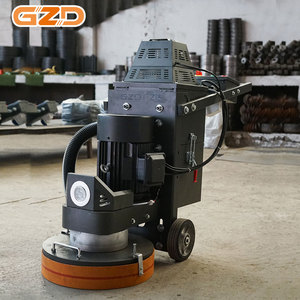 Pulidora de Concreto Eléctrica GZD 220V 110V con Luz LED para Renovación de Pisos de Almacenes y Garajes - Product Image 1