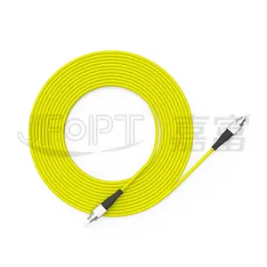 Conector de fibra optica SC UPC APC FC ST SC LC FC ST Cable de parche simple de 1M Om Om3 Om4 FC
