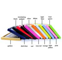 Cadre photo en plastique de style européen personnalisé, cadre photo moderne en PVC, décoration de maison