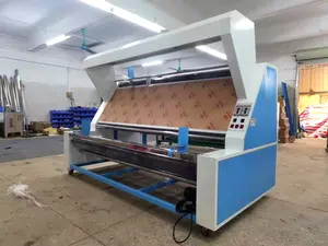 Fabric Shrinking Machine CUSTOM Cloth Textile Fabric Shrinking Inspection Rolling Machine