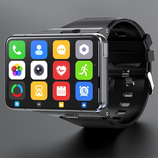 SIM Card Android 4G WIFI GPS Play Game Fashion Full Touch Color Big Screen Camera IP67 Waterproof Sport Smart Watch