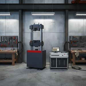 Máquina de Ensayo Universal Electrohidráulica de 600 <span class=keywords><strong>KN</strong></span>, Máquina de Ensayo de Resistencia Universal, Probador Universal Servo Electrohidráulico - Product Image 4