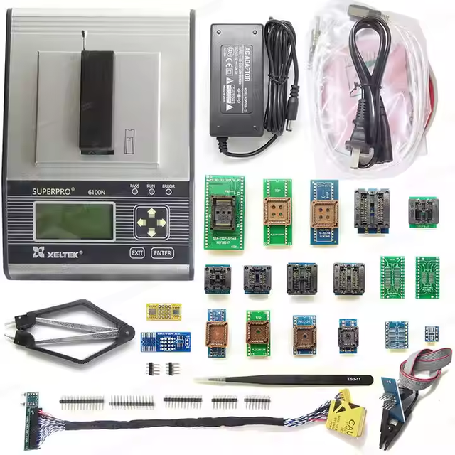 IC Device Universal IC Chips Programmer with 20 Adapters & EDID Code Engine Analyzer XELTEK Puma 168/A 200W 12-Month Warranty