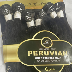 Paquetes de Muestra de Extensiones de Cabello Humano Virgen <span class=keywords><strong>IBeauty</strong></span> Personalizadas al por Mayor, Bolsas Cosméticas de PVC de Estilo Natural con Cierre Personalizable - Product Image 1