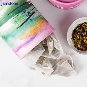 Thé aux herbes biodégradable écologique recyclable sur mesure avec des matériaux recyclés, artisanat fait main, tube en papier - Product Image 2