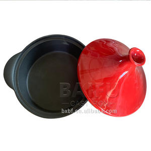 <span class=keywords><strong>Plat</strong></span> à Tagine <span class=keywords><strong>en</strong></span> <span class=keywords><strong>fonte</strong></span> émaillée, marmites de cuisine à Tagine marocaine bon marché - Product Image 3