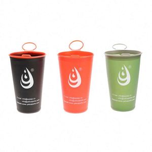 MUESTRA GRATUITA, Precio de Mayoreo, Alta Calidad, Vaso Flexible de TPU de 200 ML y 250 ML para Bebidas al Aire Libre y Camping - Product Image 5