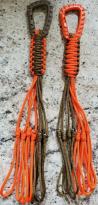 550 Paracord fait à la main Game Carrier Tote avec mousqueton <span class=keywords><strong>Perfecr</strong></span> pour colombes, caille, jeu de montagne, sarcelle, sauvagine, canards, écureuils - Product Image 2