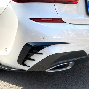 Aileron arrière BMW en fibre de carbone, texture noire, ABS adhésif, compatible avec les modèles G20 320i 325i 330i 2019-2022, pièces de modification - Product Image 3