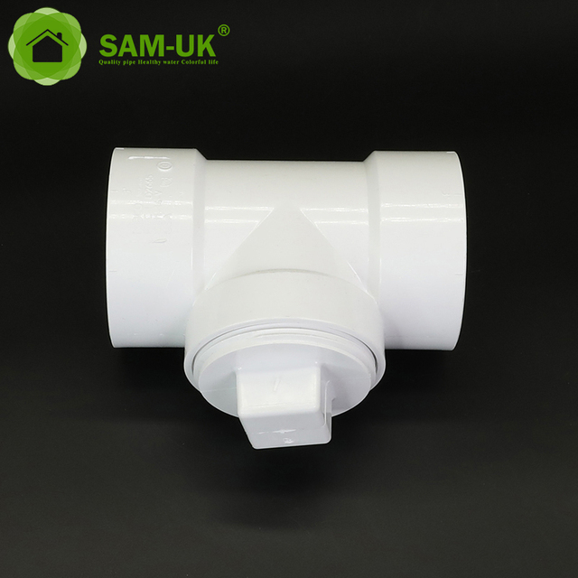 Cross Joint Pipe Fitting Pipes and Fittings for Plumbing End Cap 1/2 Drainage Water Price Sanitary Schedule 40 Pvc