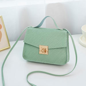 Fashionized Embossed Ladies' <b>Bags</b> Fresh and Sweet <b>Small</b> Crossbody <b>Bag</b> Single <b>Shoulder</b> <b>Bag</b> <b>Small</b> square <b>Bag</b> - Product Image 5