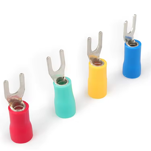 Màu xanh vàng đỏ PVC nhà ở Pre cách điện cách điện thiết bị đầu cuối Pre cách điện thiết bị đầu cuối solderless thiết bị đầu cuối kết nối - Product Image 1