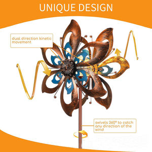 Solaire LED <span class=keywords><strong>Moulin</strong></span> Lumière En Plein Air Étanche <span class=keywords><strong>Jardin</strong></span> Pelouse Paysage Lampe Voie Cour <span class=keywords><strong>Maison</strong></span> Décoration Coloré Moulinet Coloré - Product Image 3