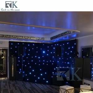 ผ้าม่านฉากหลังลายดาวตก LED Matrix Light สีขาวและสีน้ำเงิน สำหรับงานอีเว้นท์ ฉากหลังท้องฟ้ายามค่ำคืน - Product Image 2