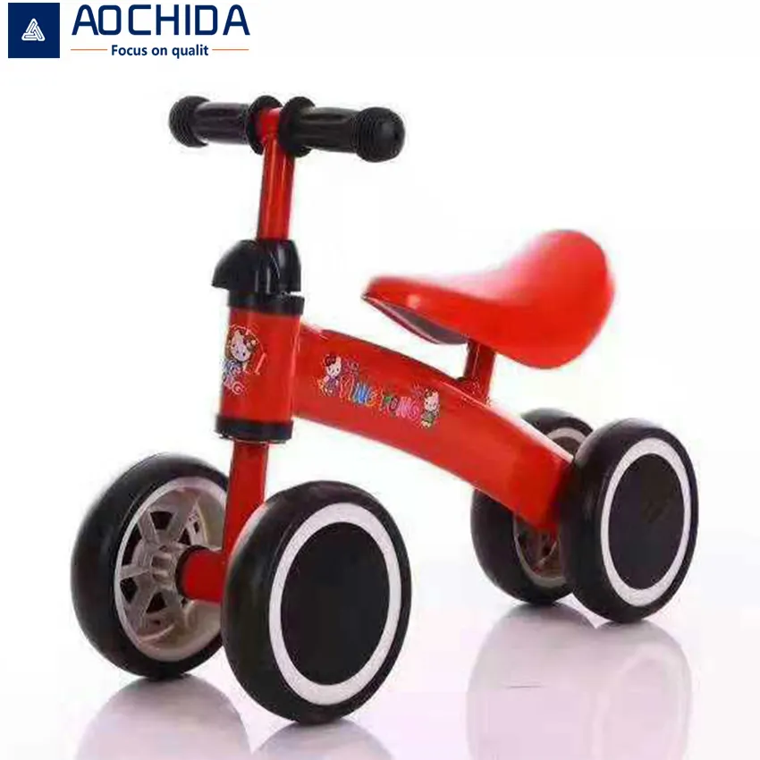 Ventes directes d'usine chinoise, voiture d'équilibre pour enfants de voiture de glissière, accessoires de vélo pour enfants