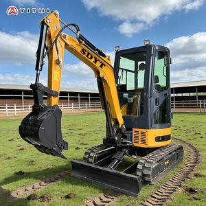 अनुकूलित 3.5 टन मिनी खुदाई क्रॉलर डिगर कुबोटा इंजन यूरो 5 स/एपा बहुक्रियाशील फार्म गार्डन निर्माण - Product Image 2