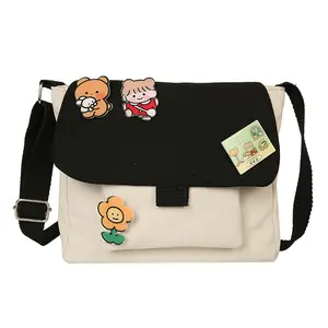 Tela di canapa piccola borsa femminile 2020 nuovo ins sacchetto del messaggero di stile Giapponese carino all-partita arte studentessa di singolo sacchetto di spalla mobile sacchetto del telefono